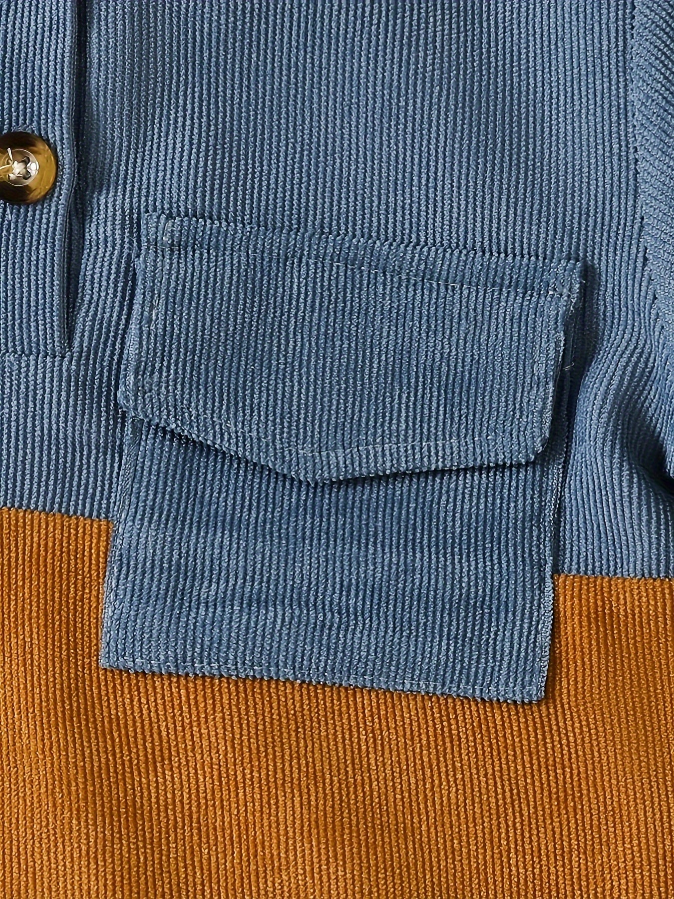 2 Sets Corduroy Sweatshirt Set 2 Sets Boy's Casual Corduroy Long Sleeve Sweatshirt & Elastic Waist Pants Set | For Autumn And Winter &