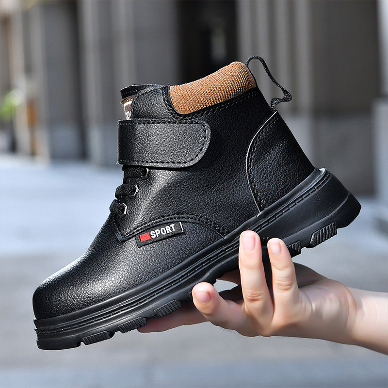 Children's boots, casual sports shoes, snow boots, outdoor sports hiking shoes, suitable for boys and girls,