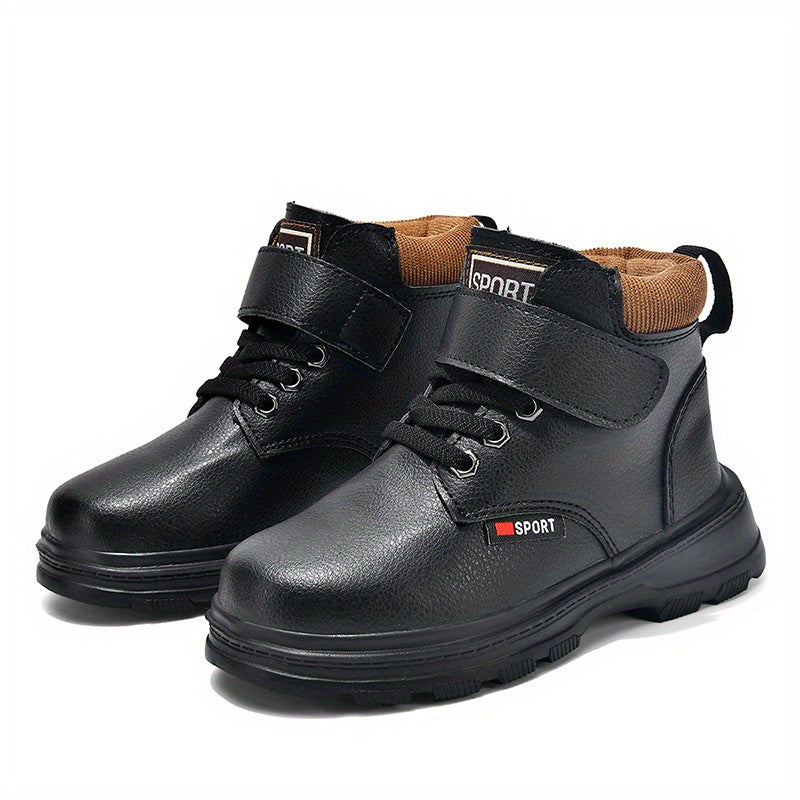 Children's boots, casual sports shoes, snow boots, outdoor sports hiking shoes, suitable for boys and girls,