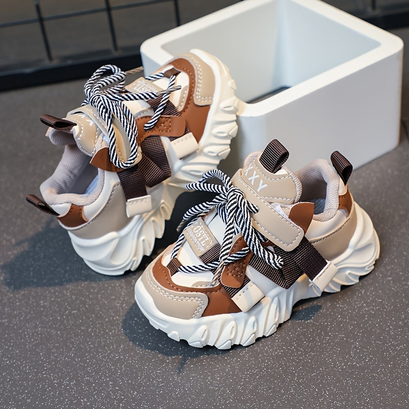 New Trendy Fashion Jelly Color Casual Dad Sports Shoes Lightweight Outdoor Sneakers for